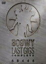 ”LAST GIGS” COMPLETE DVD / BOOWY