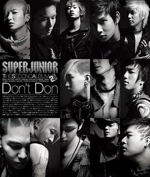 The SECOND ALBUM『Don’t Don』[CD] [CD+DVD/日本盤オリジナル・ジャケットA] / SUPER JUNIOR