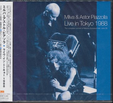 ライヴ・イン・東京 1988[CD] / ミルバ&アストル・ピアソラ