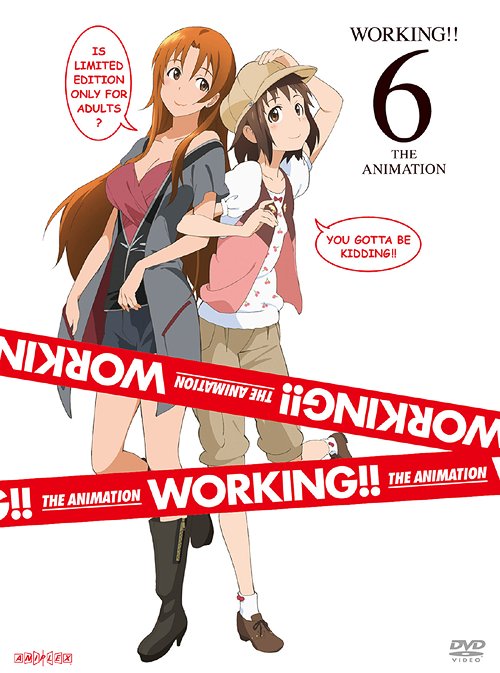 WORKING!![DVD] 6 [CD付完全限定生産] / アニメ