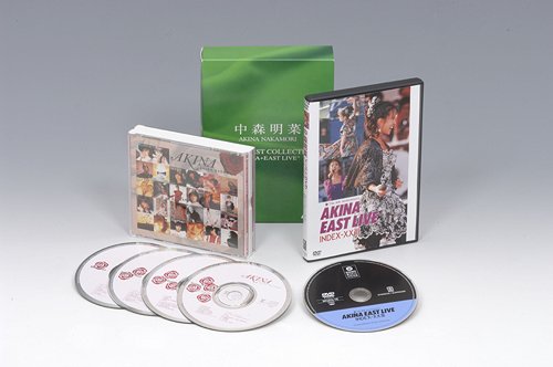 SUPERBESTCOLLECTION”AKINA+EASTLIVE” 4CD+DVD /中森明菜
