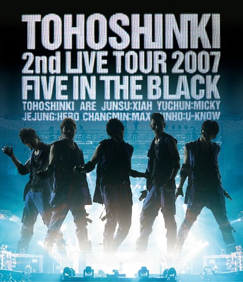 Blu-ray Disc「東方神起 2nd LIVE TOUR 2007 ～Five in The Black～」[Blu-ray] [Blu-ray] / 東方神起