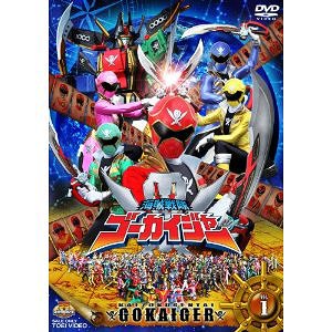ご注文前に必ずご確認ください＜商品説明＞「スーパー戦隊シリーズ」第35弾となるヒーローアクション第1巻。宇宙帝国ザンギャックが地球への侵略を開始。時を同じくして、海賊戦隊ゴーカイジャーの5人が、宇宙最大の宝を求めて地球に向かっていた。第1話「宇宙海賊現る」、第2話「この星の価値」第3話、「勇気を魔法に変えて —マージ・マジ・ゴー・ゴーカイ—」、第4話「何のための仲間」の4話収録。＜収録内容＞海賊戦隊ゴーカイジャー 第1話 宇宙海賊現る海賊戦隊ゴーカイジャー 第2話 この星の価値海賊戦隊ゴーカイジャー 第3話 勇気を魔法に変えて〜マージ・マジ・ゴー・ゴーカイ〜海賊戦隊ゴーカイジャー 第4話 何のための仲間＜アーティスト／キャスト＞山下康介　石ノ森章太郎　八手三郎　小澤亮太　市道真央　山田裕貴＜商品詳細＞商品番号：DSTD-8661Sci-Fi Live Action / Kaizoku Sentai Gokaiger Vol.1メディア：DVD収録時間：99分リージョン：2カラー：カラー音声：日本語 ステレオ発売日：2011/07/21JAN：4988101156894海賊戦隊ゴーカイジャー[DVD] VOL.1 / 特撮2011/07/21発売