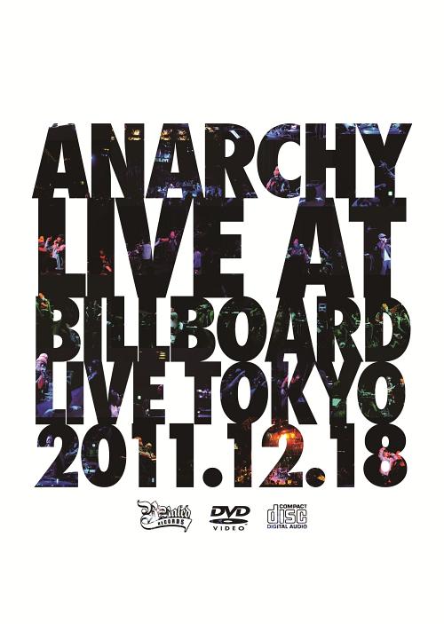 LIVE AT BILLBOARD LIVE TOKYO[DVD] / ANARCHY