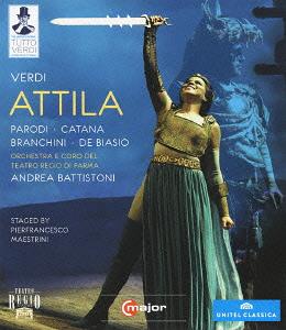 ヴェルディ: 歌劇「アッティラ」[Blu-ray] / アンドレア・バッティストーニ (指揮)/パルマ王立歌劇場管弦楽団、合唱団