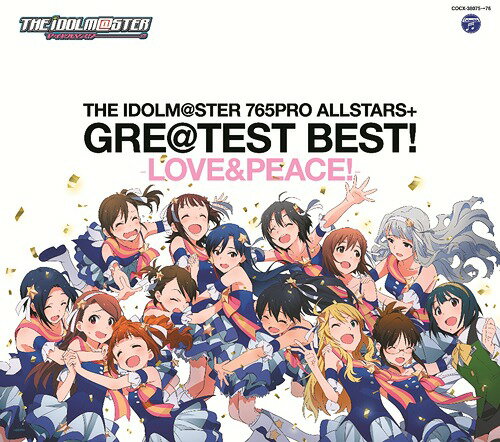 THE IDOLM＠STER 765PRO ALLSTARS+ GRE＠TEST BEST ! - LOVE & PEACE ! -[CD] [Blu-spec CD] / 765PRO ALLSTARS+