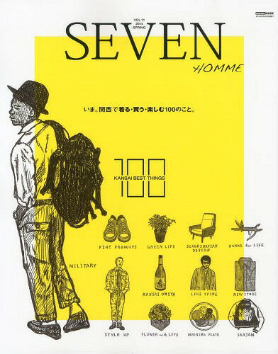 SEVEN HOMME VOL.11(2014SPRING STYLE BOOK)[{/G] (CARTOP) / CIX