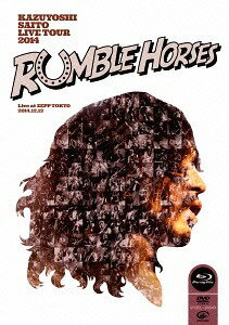 ご注文前に必ずご確認ください＜商品説明＞チケット即完した7都市13公演(札幌/仙台/東京/名古屋/大阪/広島/福岡)レアライブハウスツアーのZEPP TOKYO公演(2014.12.12)を完全収録! 「Keith Richards&X-PENSIVE WINOS」のドラムやベースを担い、2009年にはSimon&Gurfunkelツアーにも参加し、Fiona Appleのアルバム「The Idler Wheel...」をプロデュースした”Charley Drayton”がドラマーとしてツアーに参加! (※2003年発売の斉藤和義シングル「喜びの唄」、アルバム「NOWHERE LAND」でドラム、楽曲共作して以来約12年ぶりの共演) アンコールで披露された、配信のみリリースされている新曲「ワンダーランド」(NHK放送ドラマ「ライドライドライド」主題歌)も収録! Blu-ray盤の音声トラックは96khzハイブリッド音源にて臨場感あるライブ音源を再現! 初回限定盤には特典DVD「Official Bootleg ”RUMBLE HORSES” Live at ZEPP FUKUOKA 2014.12.27」が付属、ツアーファイナルの福岡公演が本編・アンコール含めてまるごと収録されている。もともと資料用の撮影であったため、カメラアングルや音声が荒々しく収録されたオフィシャルブートレッグ盤となっているが、それがまた臨場感をかもし出した内容に。この福岡公演のアンコールには、奥田民生がベーシストとしてサプライズ出演し、「幸福な朝食 退屈な夕食」「ずっと好きだった」、さらにチャーリー・ドレイトンと奥田民生との共作曲「何と言う」「KYAISUIYOKUMASTER」が披露された。大型ライブ写真集、同時発売LIVE CD初回限定盤連動の応募券封入。大判ブックケース仕様。※大型ライブ写真集は同日発売LIVE DVD初回限定盤に付属する写真集と内容は同一、同日発売LIVE CD初回限定盤に付属する写真集とは内容が異なります。＜収録内容＞I Love Me / 斉藤和義透明の翼 / 斉藤和義CAT STYLE / 斉藤和義ハックルベリー・フィン / 斉藤和義野良猫のうた / 斉藤和義喜びの唄 / 斉藤和義アメリカ / 斉藤和義この古着は誰が着ていたんだろう / 斉藤和義ニューヨーク / 斉藤和義新宿ララバイ / 斉藤和義名前を呼んで / 斉藤和義わすれもの / 斉藤和義Are you ready? / 斉藤和義やさしくなりたい / 斉藤和義Would you join me? / 斉藤和義ベリー ベリー ストロング 〜アイネクライネ〜 / 斉藤和義Hello! Everybody! / 斉藤和義幸福な朝食 退屈な夕食 (EN) / 斉藤和義ワンダーランド (EN) / 斉藤和義ずっと好きだった (EN) / 斉藤和義＜アーティスト／キャスト＞奥田民生(演奏者)　斉藤和義(演奏者)　チャーリー・ドレイトン(演奏者)＜商品詳細＞商品番号：VIZL-980Kazuyoshi Saito / Kazuyoshi Saito Live Tour 2014 ”Rumble Horses” Live at Zepp Tokyo 2014.12.12 [w/ Bonus DVD + Photo Book Limited Edition]メディア：Blu-rayリージョン：freeカラー：カラー音声：日本語 重量：450g発売日：2015/03/18JAN：4988002690077KAZUYOSHI SAITO LIVE TOUR 2014 ”RUMBLE HORSES” Live at ZEPP TOKYO 2014.12.12[Blu-ray] [特典DVD+大型写真集付初回限定版] / 斉藤和義2015/03/18発売