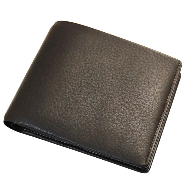 日本製 財布 メンズ 二つ折り 本革 シュリンクレザー 革職人 至高の一品 二つ折り財布 小銭入れあり 本革 レザー 革 二つ折り メンズ財布 本革 牛革 男性用財布 紳士用財布 紳士用 男性用 革 牛革 レザー ブランド FESON チョコ