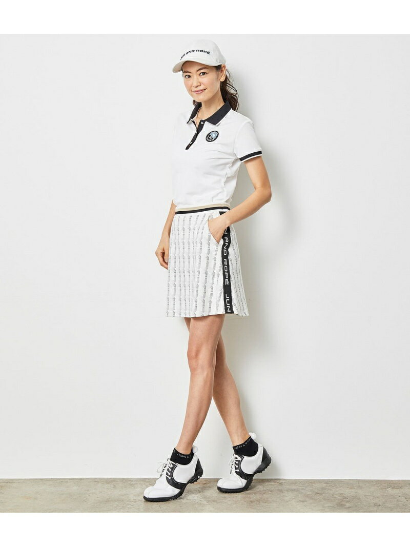 新品本物 Fashion ロゴテープ使いフレアスカート Jun Rope ジュンアンドロペ スカート スカートその他 ブラック ホワイト レッド Nergy Jun Rope Stanchem Inc Com