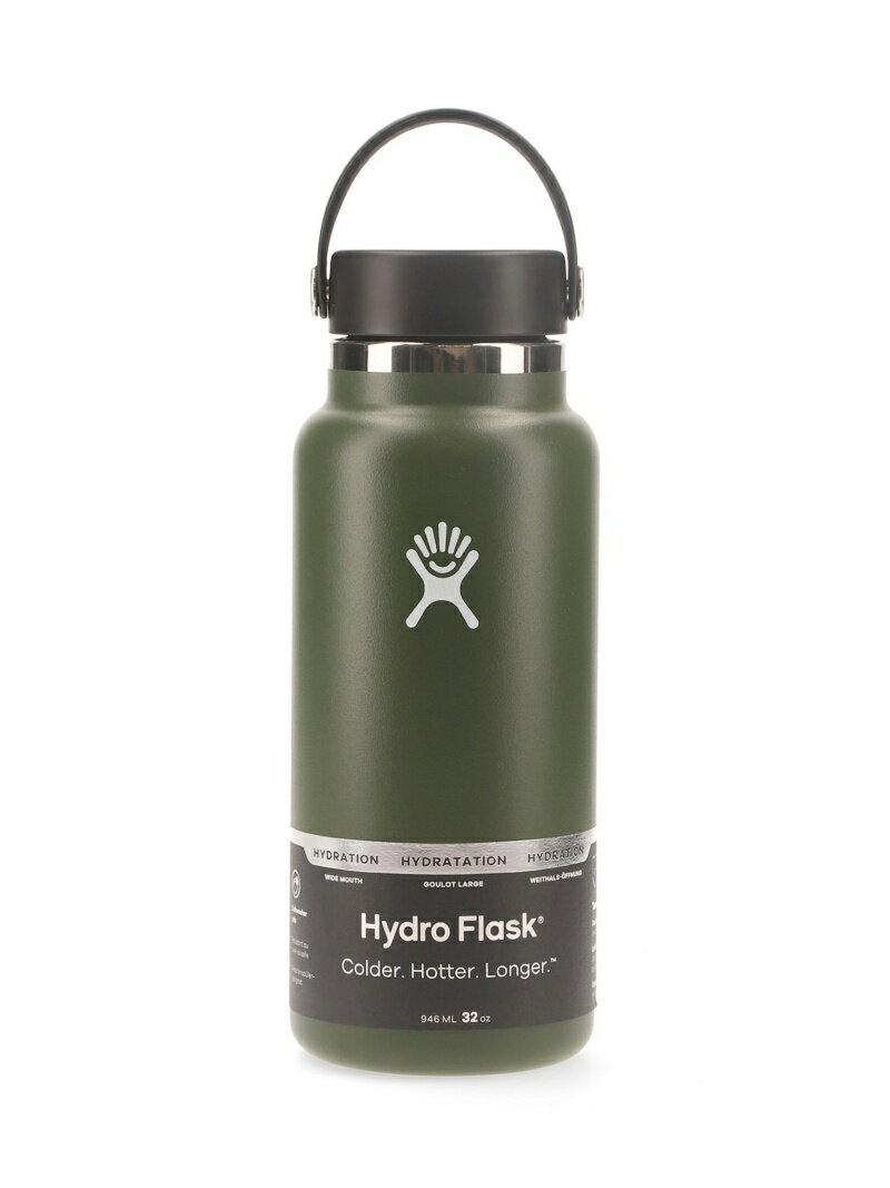 【Hydro Flask】【保温保冷】ハイドロフラスク 32 oz Wide Mouth NERGY ナージー 食器・調理器具・キッチン用品 グラス・マグカップ・タンブラー カーキ イエロー【送料無料】[Rakuten Fashion]のサムネイル