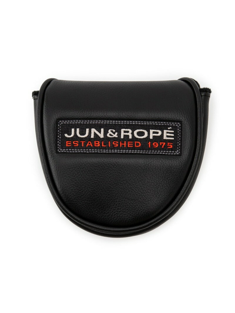 【PRGコラボ】MALLETE PUTTER COVER JUN&ROPE' ジュンアンドロペ スポーツ・アウトドア用品 ゴルフグッズ ブラック ホワイト ネイビー【送料無料】[Rakuten Fashion]