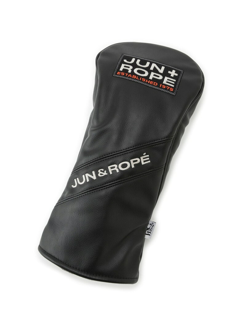 【SALE／10%OFF】【PRGコラボ】COLLEGE WOOD COVER DR JUN&ROPE' ジュンアンドロペ スポーツ・アウトドア用品 ゴルフグッズ ネイビー ブラック ホワイト【RBA_E】【送料無料】[Rakuten Fashion]
