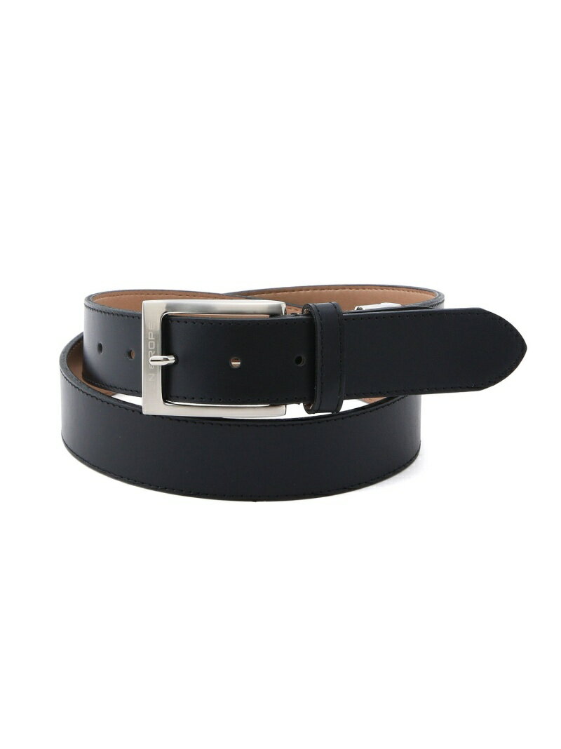 合皮ストレートベルト JUN&ROPE' ジュンアンドロペ ファッション雑貨 ベルト ホワイト ブラック【送料無料】[Rakuten Fashion]