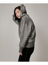 【SALE/50%OFF】【セットアイテム】ソフトニットレイヤードフーディプルオーバー NERGY ナージー トップス その他のトップス グレー ホワイト【RB...