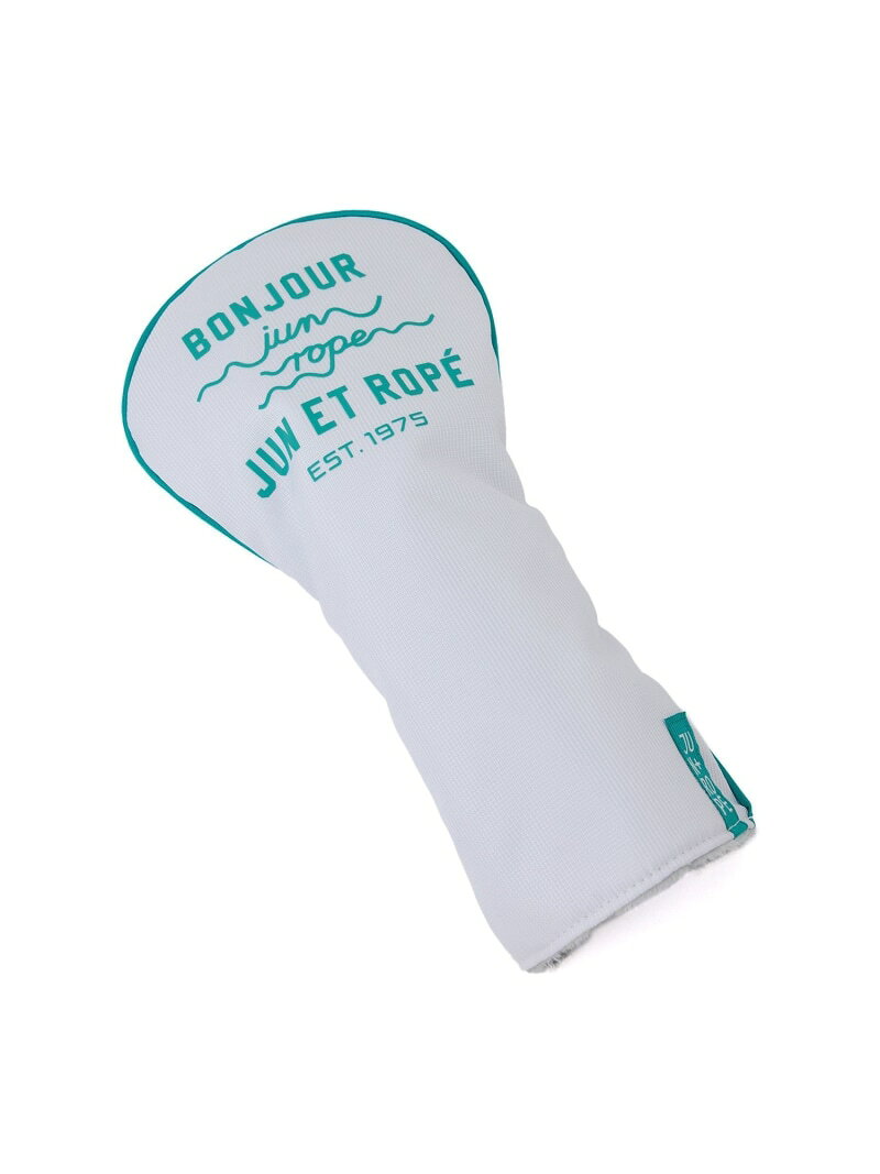 ドライバー用ヘッドカバー/ユニセックス JUN&ROPE' ジュンアンドロペ スポーツ・アウトドア用品 ゴルフグッズ ホワイト ブラック【送料無料】[Rakuten Fashion]