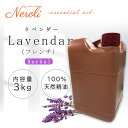 真正 ラベンダー(フレンチ) < 3kg ( 3000g )>| アロマ アロマオイル 精油 エッセンシャルオイル AEAJ表示基準適合認定精油 大容量 業務用