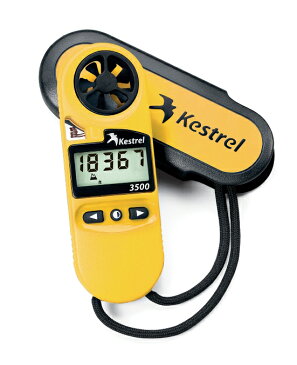 ポケット気象メーター／気象計、風速計、温度計、湿度計、気圧計、高度計　気圧計 ケストレル3500(Kestrel 3500)