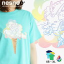 nesnoo tシャツ UNRYUCREAM 和柄 半袖 龍