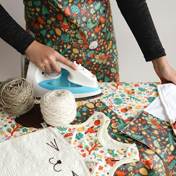 ( コットン ) 森の中でともだちと鬼ごっこ コットン 2color │ 抗菌防臭加工 【 商用利用可 】 【 手作..