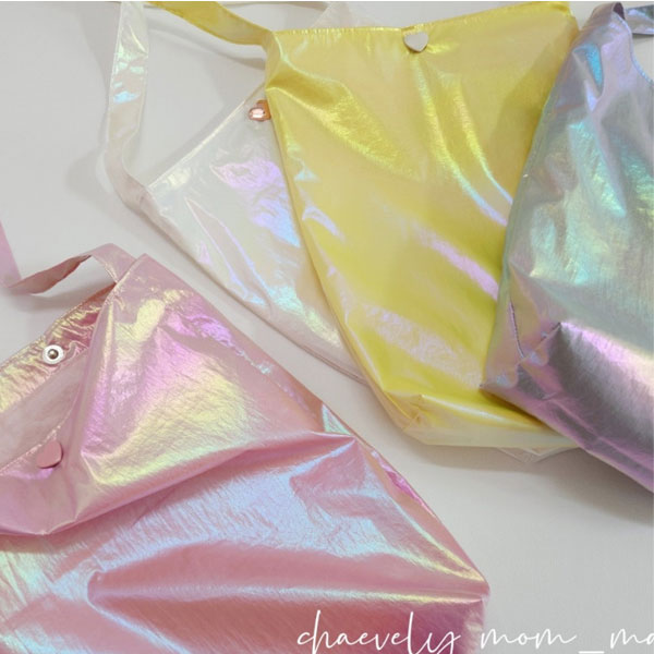 楽天Tyvek 滑り止め特殊生地のNESSHOME（ ポリエステル ） オーロラ ホログラム生地 4color │幅 130cm 【 商用利用可 】【 お取り寄せ色有】