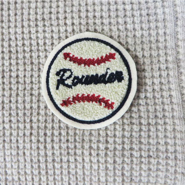 ( ワッペン )モコモコベースボール 【 商用利用可 】