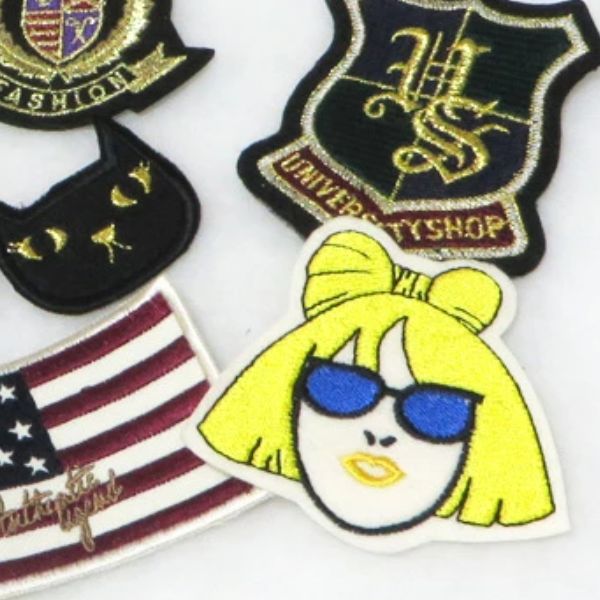 ( ワッペン )Blond hairアンのワッペン 【 商用利用可 】