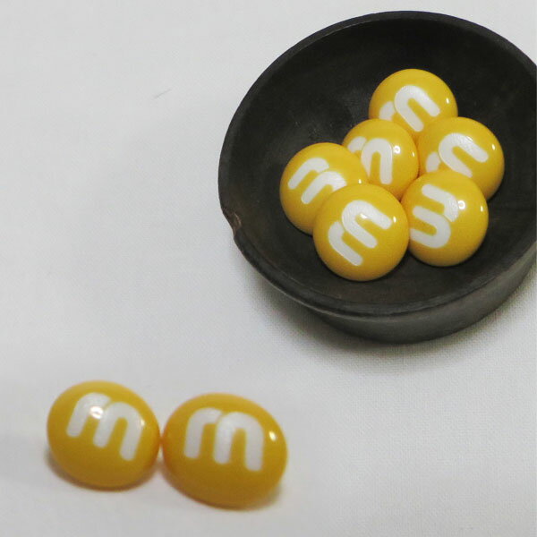 ( ボタン ) MM Choko(エムエムチョコ)ボタン2個 手芸 かわいい ぼたん チョコレート 手作り ハンドメイド【 商用利用可 】のサムネイル