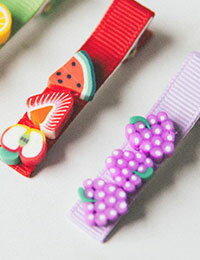 ( チャーム ) 手芸フルーツビーズ（5個）【 商用利用可 】