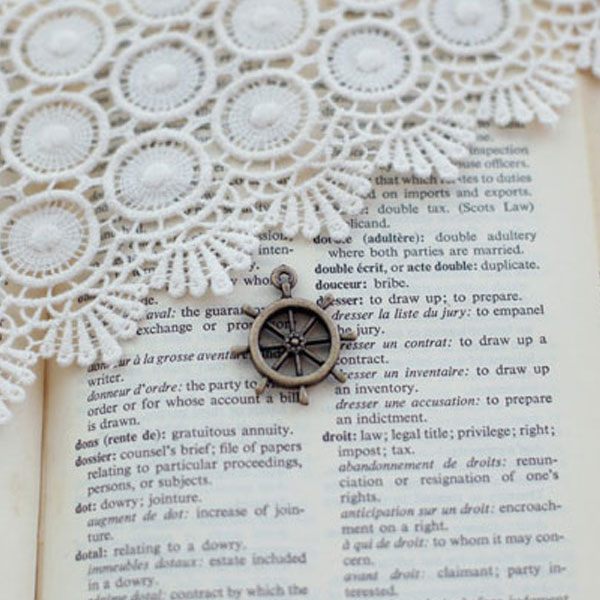 ( チャーム ) ヴィンテージ ベネチア チャーム 25mm X 30mm (1個) 【 商用利用可 】