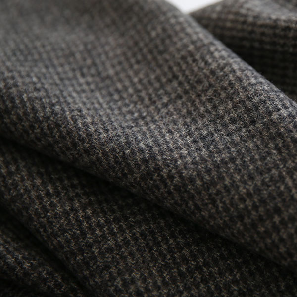 ( 混紡 ) モダン クラシック チェック ウール混紡 生地 │ 【 商用利用可 】 【 手作り 手芸 チェック 】