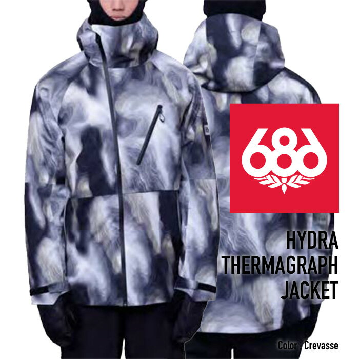 ■商品紹介 [HYDRA THERMAGRAPH JACKET] 20,000 MM WATERPROOF / 15,000 GM BREATHABLE + DWR GLCR(グレイシャー)ハイエンドラインで人気のジャケットで、常に進化を続けるプロダクトです。 ジャケット内側に「THERMAGRAPH サーマグラフ」という機能が装備され、部分的に超軽量で保温性・透湿性のある140g リサイクルインサレーションをパネル配置する事によってシェルのような着心地を残しつつ保温性を高めるとともに可動域を妨げず、パネルの間からは内側に溜まった水蒸気を抜けやすくしています。 アウターシェルはストレッチが効いていて、とても軽く動きやすく感じられ、フードをかぶっていても顔や首を動かしやすいカットになっています。 首周りの内側に施されているハニカムフリースライニングは肌触りが柔らかくて気持ち良く、速乾性と保温性の特徴を持つフリース生地を使用しています。 細かなトリムやテクニカルな仕様・生地感など高級感と満足感を与えられるアイテムでフリーライディング好きなヘビーユーザーからビギナーにも人気のジャケットです。 ■ブランド紹介 [686] 1992年ロサンゼルスで誕生。 【期待以上のものを提供する】【平均は受け入れられない】という理想を基に、探求心を忘れず革新的でユニークなモノを作り続け、予想以上の驚きと着る事の楽しさ、最高のパフォーマンスを求めるユーザーの期待を超える努力を続けています。 ■保証 本品は日本正規品になります。 日本代理店のサポート、及びメーカー保証が付属いたしますのでご安心ください。 ■サイズチャート 686はUSサイズ基準となっています。FIT GUIDEはメーカーが推奨するサイズの目安となりますが、商品によりサイズスペックが異なりますので、実際に商品をご試着される事をお薦めいたします。 MENS JKT OUTERWEAR FIT GUIDE (単位CM) S M L XL XXL 適応身長 155-163 162-171 168-178 175-184 181-191 着丈 76-78 78-80 80-82 82-84 84-86 胸囲 90-98 96-104 100-108 104-112 109-117 身幅 54-56 56-58 58-60 60-62 62-64 袖丈 82-85 84-87 86-89 88-91 90-93 関連商品[日本正規品]スノーボード ウェア シックスエイトシックス ジャケット...36,608円[日本正規品]スノーボード ウェア シックスエイトシックス ジャケット...36,608円[日本正規品]スノーボード ウェア シックスエイトシックス ジャケット...36,608円[日本正規品]スノーボード ウェア シックスエイトシックス ジャケット...36,608円[日本正規品]スノーボード ウェア シックスエイトシックス ジャケット...36,608円[日本正規品]スノーボード ウェア シックスエイトシックス ジャケット...36,608円[日本正規品]スノーボード ウェア シックスエイトシックス ジャケット...36,608円[日本正規品]スノーボード ウェア シックスエイトシックス ジャケット...36,608円