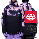 [{Ki]Xm[{[h EFA VbNXGCgVbNX WPbg 2024 686 MEN'S RENEWAL INSULATED ANORAK j[AAmbN Black Violet Nebula Xm{[ 23-24 j Y AmbN