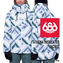 [{Ki]Xm[{[h EFA VbNXGCgVbNX WPbg 2024 686 WOMEN'S ATHENA INSULATED JACKET Geo Stripe AeiWPbg Xm{[ 23-24  fB[X E[}Y