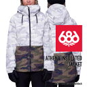 [{Ki]Xm[{[h EFA VbNXGCgVbNX WPbg 2024 686 WOMEN'S ATHENA INSULATED JACKET White Camo Colorblock AeiWPbg Xm{[ 23-24  fB[X E[}Y