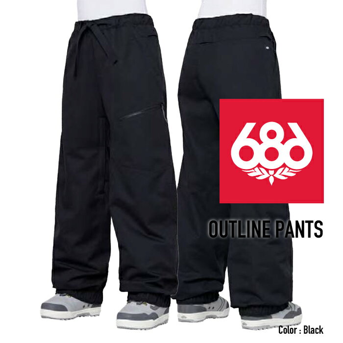 ■商品紹介 [OUTLINE PANTS] 10,000 MM WATERPROOF / 10,000 GM BREATHABLE スノーアンバサダー達がテストし開発したライダーズファーストなデザインのバギーフィットパンツです。 シルエットはワイドでスペースも広く動きやすさがあり、裾はジョガータイプなのでブーツに溜まるようなダボっとした着こなしをする事が可能です。 ジバ—やゲレンデライディングを楽しむユニセックスなスタイリングをしたいレディースにオススメのパンツです。 ■ブランド紹介 [686] 1992年ロサンゼルスで誕生。 【期待以上のものを提供する】【平均は受け入れられない】という理想を基に、探求心を忘れず革新的でユニークなモノを作り続け、予想以上の驚きと着る事の楽しさ、最高のパフォーマンスを求めるユーザーの期待を超える努力を続けています。 ■保証 本品は日本正規品になります。 日本代理店のサポート、及びメーカー保証が付属いたしますのでご安心ください。 ■サイズチャート 686はUSサイズ基準となっています。FIT GUIDEはメーカーが推奨するサイズの目安となりますが、商品によりサイズスペックが異なりますので、実際に商品をご試着される事をお薦めいたします。 WOMENS PNT OUTERWEAR FIT GUIDE (単位CM) XS S M L XL 適応身長 146-154 153-160 158-165 163-170 168-175 ウエスト 74-78 78-82 82-86 86-90 88-92 ヒップ 88-93 92-97 96-101 99-104 102-107 膝回り 39-43 41-45 43-47 45-50 49-54 裾回り 49-50 50-51 51-52 52-53 53-54 レングス 74-76 75-77 76-78 77-79 78-80 ■オススメの便利ITEM ★防水スプレー →ウェアやブーツの汚れ防止・劣化防止に!! ★ブランケット →車移動中や車中泊・仮眠時の防寒に!! ★エコバッグ →濡れたインナーや靴下等の分別に!! 関連商品[日本正規品]スノーボード ウェア シックスエイトシックス パンツ 2...29,568円[日本正規品]スノーボード ウェア シックスエイトシックス パンツ 2...26,048円[日本正規品]スノーボード ウェア シックスエイトシックス パンツ 2...32,384円[日本正規品]スノーボード ウェア シックスエイトシックス パンツ 2...32,384円[日本正規品]スノーボード ウェア シックスエイトシックス パンツ 2...23,936円[日本正規品]スノーボード ウェア シックスエイトシックス パンツ 2...23,936円[日本正規品]スノーボード ウェア シックスエイトシックス パンツ 2...16,192円