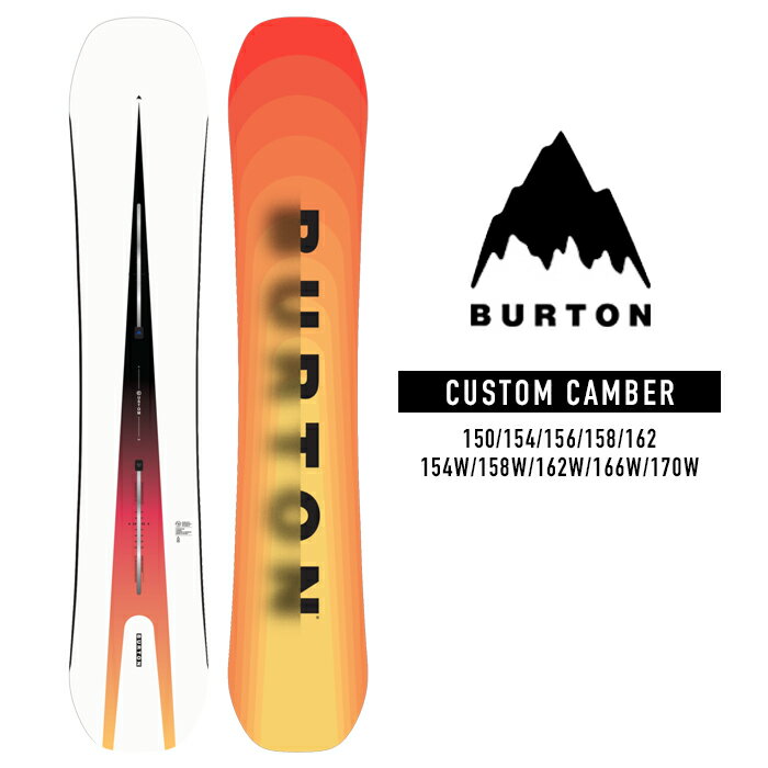 スノーボード 板 ボード バートン カスタム キャンバー 2024 BURTON MEN'S CUSTOM CAMBER スノボー 23-24 男性 メンズ