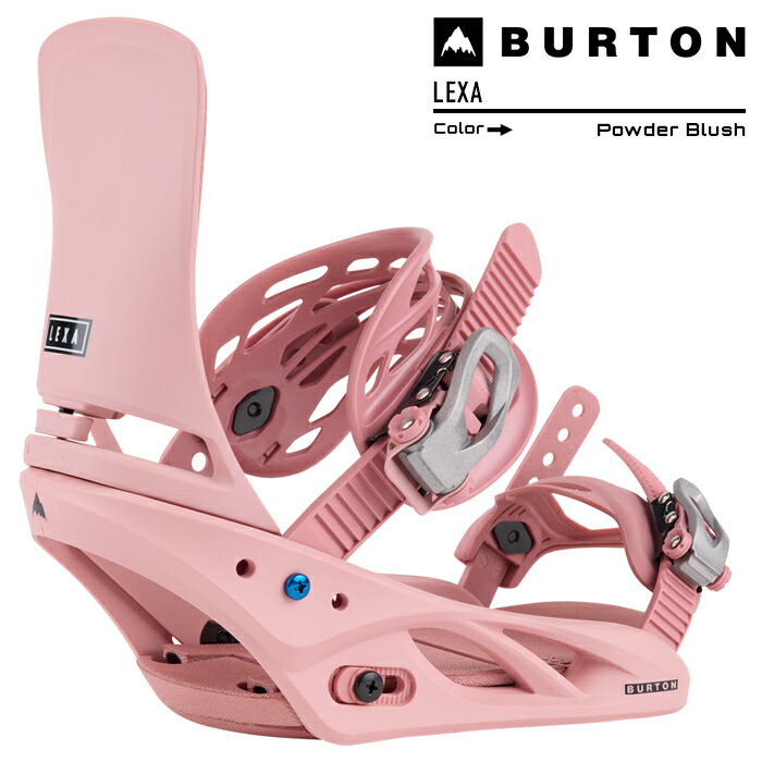 日本正規品 スノーボード ビンディング バートン レクサ リフレックス 2024 BURTON WOMEN 039 S LEXA Re:Flex Powder Blush バインディング スノボー 23-24 女性 レディース ウーマンズ