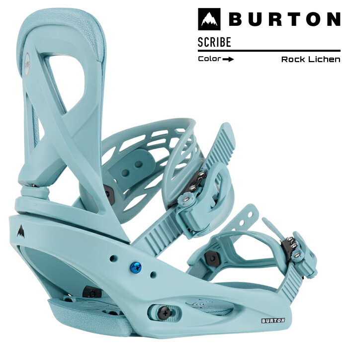 [日本正規品]スノーボード ビンディング バートン スクライブ リフレックス 2024 BURTON WOMEN'S SCRIBE Re:Flex Rock Lichen バインディング スノボー 23-24 女性 レディース ウーマンズ