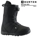 [日本正規品]スノーボード ブーツ バートン モト ボア ワイド 2024 BURTON MEN'S MOTO BOA WIDE Black スノボー 23-24 男性 メンズ BOAフィットシステム