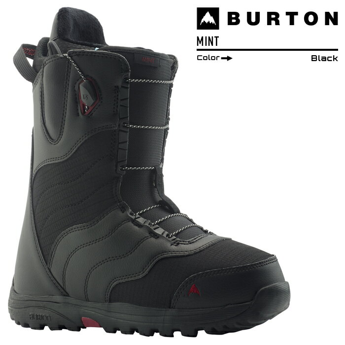 日本正規品 スノーボード ブーツ バートン ミント 2024 BURTON WOMEN 039 S MINT Black スノボー 23-24 女性 レディース ウーマンズ SPEEDZONEレーシング