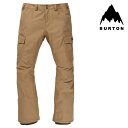 ■商品紹介[MEN'S 2L CARGO PANTS] 雪の日のベストアイテム おじいちゃん世代はジーンズでライディングを楽しんでいたかもしれませんが、現在のライダーは、優れたアイテムを知っています。 リラックスフィットのメンズ Burton カーゴ 2L パンツがベストセラーアイテムなのには理由があります。 ゆったりとしたフィット感でありながら大きすぎず、公園を散歩するように山での1日を簡単に過ごすための基本的な機能を網羅しています。 荒天対応 完全な防水機能と透湿機能を備え、速乾性に優れた2レイヤー DRYRIDE 素材。 全ての縫い目にシームテープ加工を施し、悪天候を完全ブロック。 内部環境をコントロール Living Lining(R)は着用している人の体温に反応します。 体温が高い時は吸汗性を発揮し、低い時は保温性を高めます。 1日中、バランスの良い快適な着心地を提供します。 コンディションに応じて調節できるジップベント付き。 ライディングのために作られたデザイン 動きやすいリラックスフィット、必要な箇所に施されたジップ付きベント、複数のセキュアポケットなど、アクティブなライディング用途のために作られたパンツです。 環境への影響を軽減 bluesign(R)の認証を受けた素材は、安全な化学薬品のみを使用し、製造工程における資源の保全、消費者や製造者の安全、空気と排水の清潔さなどの最高基準をクリアしています。 ■ブランド紹介 [BURTON] 1977年にジェイク・バートン・カーペンターによって創設され、スノーボードの進化と普及に革新的な貢献をしてきました。 独自のデザインとテクノロジーにより、ライダーたちは自由な発想と没入感を得ることができます。 プロフェッショナルライダーからアマチュアまで、BURTONの製品は世界中のスノーボーダーたちに愛されています。 ■保証 本品は日本正規品になります。 日本代理店のサポート、及びメーカー保証が付属いたしますのでご安心ください。 ■サイズチャート 単位換算値は全て概算値です。フィット感はスタイルや個人の好みにより異なる場合があります。 Men's Outerwear Size Chart サイズ XXS XS S M L XL XXL 3XL 腕の長さ（cm） 81.5 81.5-82 82.5-84 84-84.5 84.5-85.5 85.5-86.5 86.5-88.5 88.5-89.5 胸囲（cm） 81-86 86-93 93-99 99-104 104-109 109-117 117-127 127-137 ウエスト（cm） 69-74 74-79 79-84 84-89 89-94 94-102 102-112 112-130 ヒップ（cm） 85-90 90-94 94-98 98-103 103-108 108-116 116-126 126-133 ウィメンズサイズ XS S M L XL XXL 3XL 股下（サイズ寸法） ショート レギュラー トール 股下（cm） 77 83 88 How To Measure 採寸方法 ・腕の長さ 肘の内側の角度を90度にして手を腰に当て、首の後ろ中心から肩先を通り、腕の外側に沿って肘を通り、手首の骨の突出部までの長さを測ります。 ・胸囲 脇の下の位置でメジャーを当てて、胸の最大周囲を測ります。 ・ウエスト ウエストの最小周囲を測ります。 ・ヒップ ヒップの最大周囲を測ります。 ・股下 内股の上端から、足に沿って足首の下端までの長さを測ります。長めにしたい場合は、足の下部までの長さを測ります。 ・股下（サイズ寸法） フィットするパンツを用いて、股の合わせ目から裾までの長さを測ります。アウターウェアのパンツは、バインディングバックルとコネクションポイントに被らないようにすることをおすすめします。 関連商品[日本正規品]スノーボード ウェア バートン パンツ 2024 BUR...22,330円[日本正規品]スノーボード ウェア バートン パンツ 2024 BUR...21,560円[日本正規品]スノーボード ウェア バートン パンツ 2024 BUR...30,030円[日本正規品]スノーボード ウェア バートン パンツ 2024 BUR...30,030円[日本正規品]スノーボード ウェア バートン パンツ 2024 BUR...30,030円[日本正規品]スノーボード ウェア バートン パンツ 2024 BUR...30,030円[日本正規品]スノーボード ウェア バートン パンツ 2024 BUR...30,030円[日本正規品]スノーボード ウェア バートン パンツ 2024 BUR...37,730円