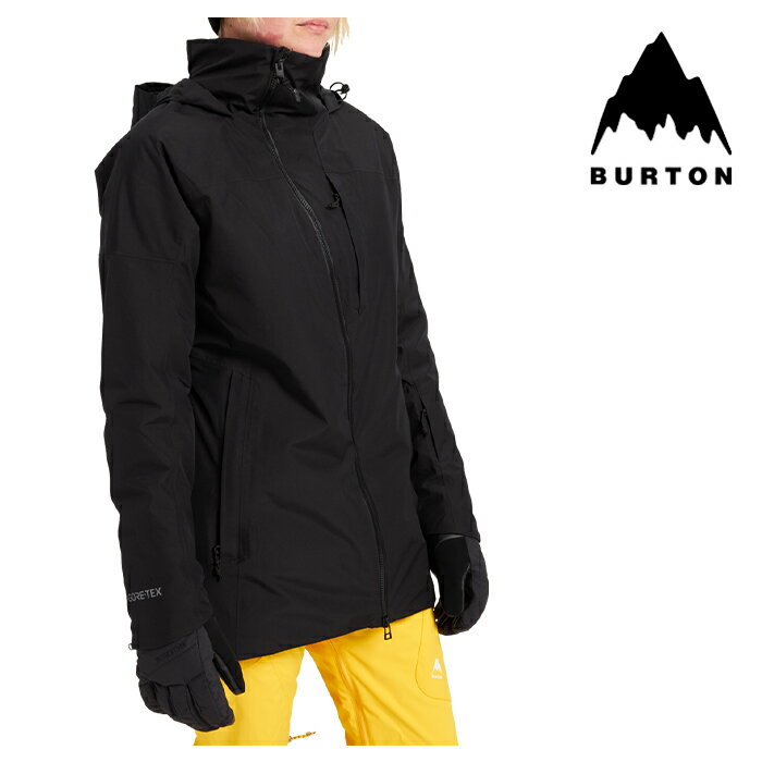 日本正規品 スノーボード ウェア バートン ジャケット 2024 BURTON WOMEN 039 S PILLOWLINE GORE-TEX 2L JACKET True Black レディース ウーマンズ 女性 ゴアテックス スノボー 23-24 日本正規品