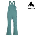 バートン [日本正規品]スノーボード ウェア バートン パンツ 2024 BURTON WOMEN'S AVALON STRETCH 2L BIB PANTS Rock Lichen レディース ウーマンズ 女性 ビブパンツ スノボー 23-24 日本正規品