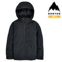 日本正規品 スノーボード ウェア バートン ジャケット 2024 BURTON BOYS 039 LODGEPOLE 2L JACKET True Black 子供 キッズ ユース スノボー 23-24 日本正規品