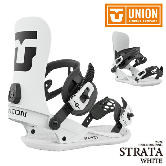 【旧品・即日発送OK】 スノーボード ビンディング ユニオン ストラータ チームHB 2024 UNION STRATA TEAM HB White スノボー 23-24 メンズ 男性 [日本正規品]