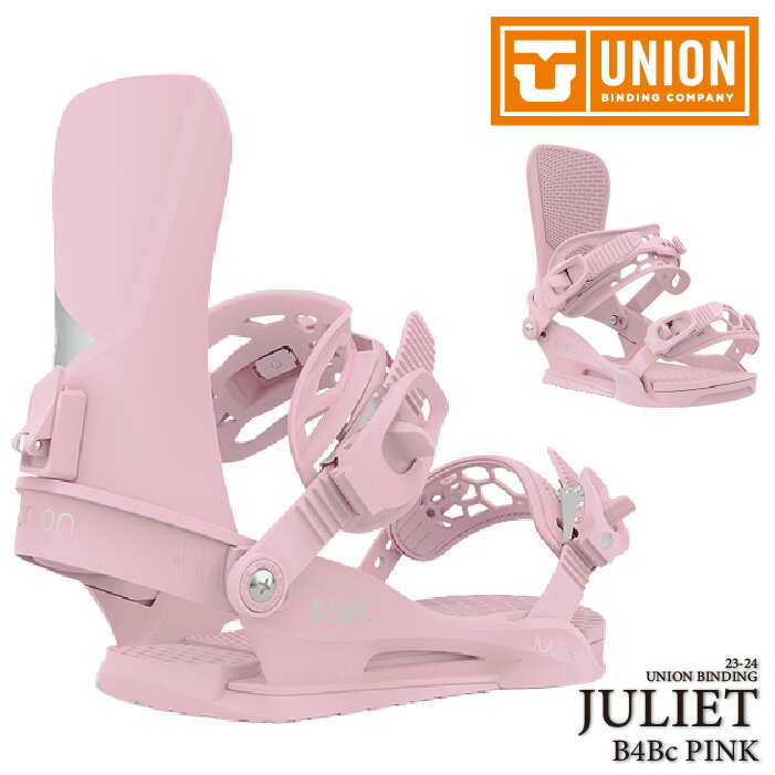 [日本正規品]スノーボード ビンディング ユニオン ジュリエット 2024 UNION JULIET B4Bc Pink スノボー..