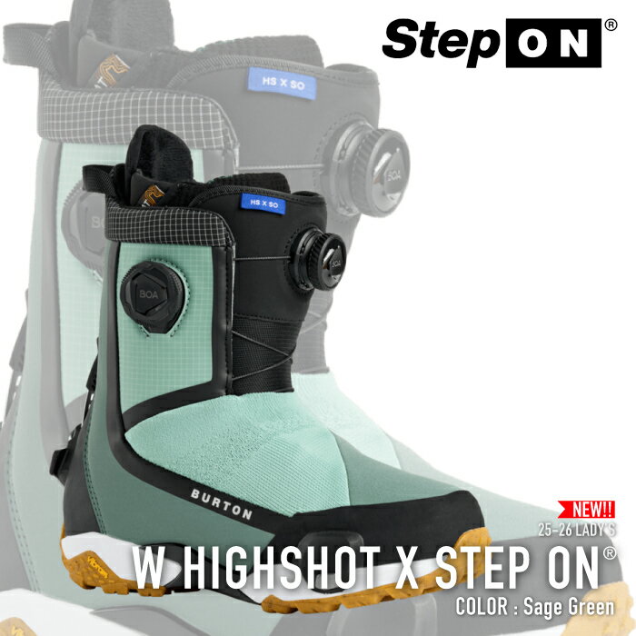レビューでクーポン★[日本正規品] スノーボード ブーツ バートン BURTON WOMEN'S HIGHSHOT X STEP ON W..
