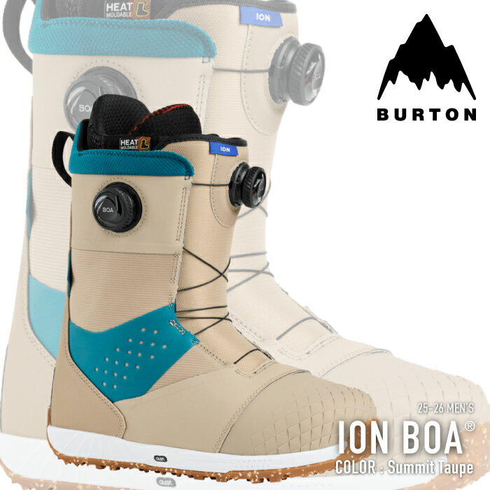 レビューでクーポン★[日本正規品] スノーボード ブーツ バートン BURTON MEN'S ION BOA Summit Taupe ..