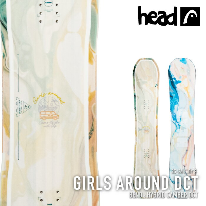 r[ŃN[|{Ki Xm[{[h  wbh HEAD GIRLS AROUND DCT K[YAEh fB[X 25-26